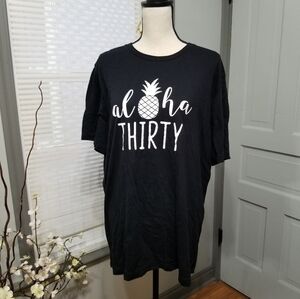 ✨ Bella Canvas NEOT Aloha Thirty Black Tee